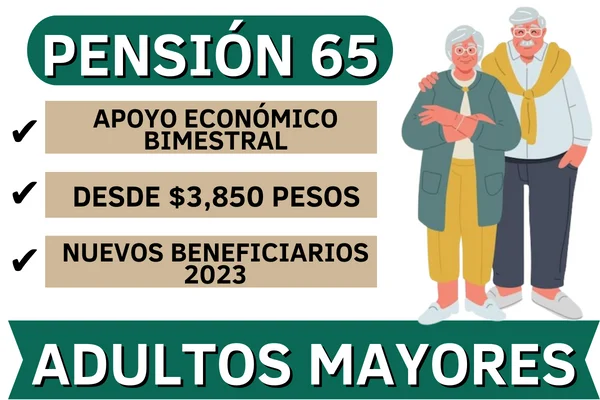 pension para adultos mayores de 65 y mas